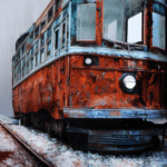 Artistic interpretation of themes and motifs of the movie A Streetcar Named Desire by Elia Kazan