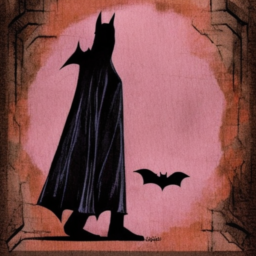 Artistic interpretation of themes and motifs of the movie Batman: The Dark Knight Returns, Part 2 by Jay Oliva