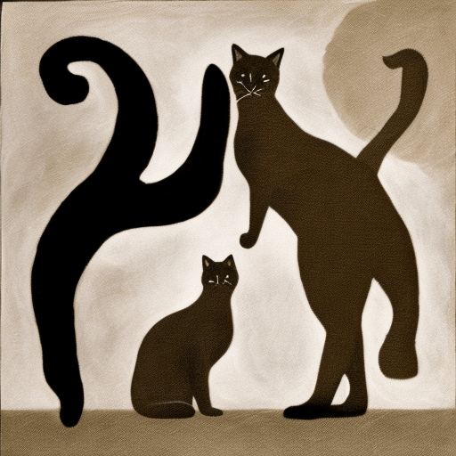 Artistic interpretation of themes and motifs of the movie Black Cat, White Cat by Emir Kusturica