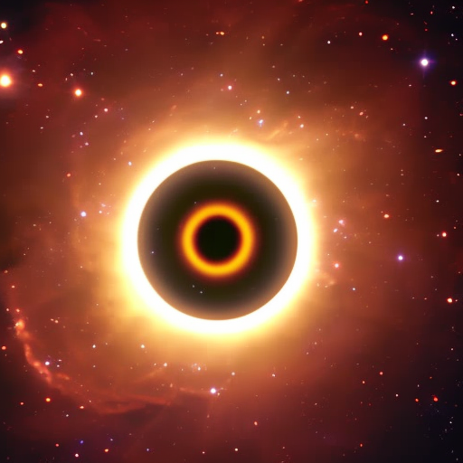 Artistic interpretation of Science & Technology topic - Black holes
