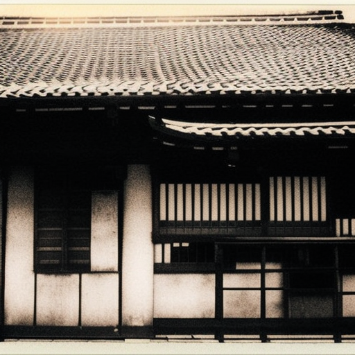 Artistic interpretation of the historical topic - Edo period