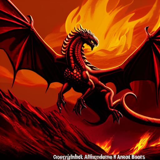 Artistic interpretation of themes and motifs of the book Fire & Blood by George R.R. Martin