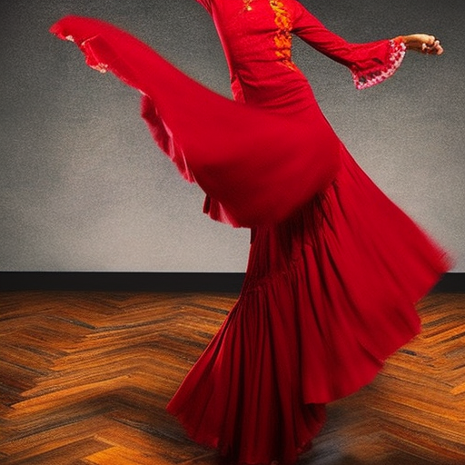 Artistic interpretation of Art & Culture topic - Flamenco