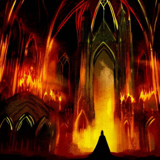 Artistic interpretation of themes and motifs of the book Harry Potter and the Half-Blood Prince by J.K. Rowling