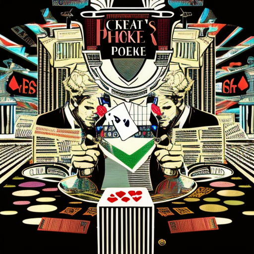 Artistic interpretation of themes and motifs of the book Liar's Poker by Michael Lewis