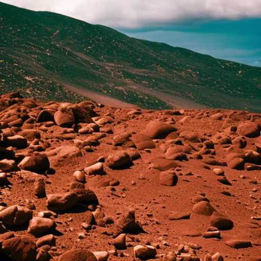Artistic interpretation of Science & Technology topic - Mars exploration