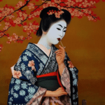 Artistic interpretation of themes and motifs of the movie Memoirs of a Geisha by Rob Marshall