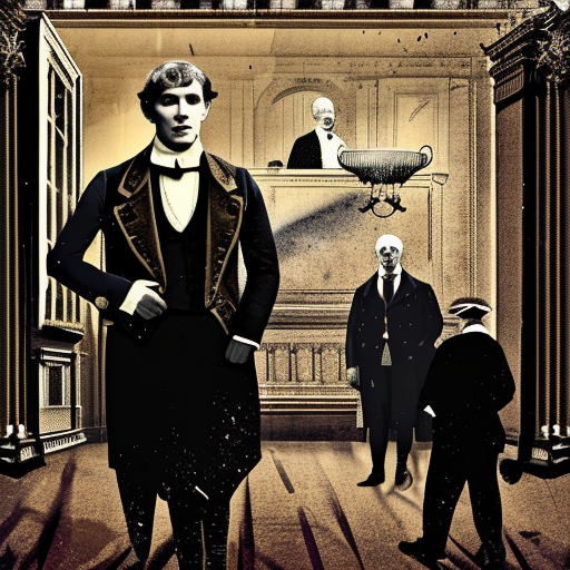 Artistic interpretation of themes and motifs of the book Nicholas Nickleby by Charles Dickens