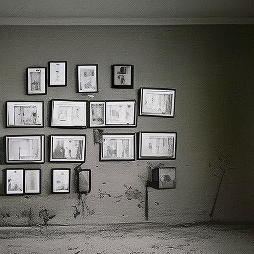 Artistic interpretation of themes and motifs of the movie Nostalgia by Andrei Tarkovsky