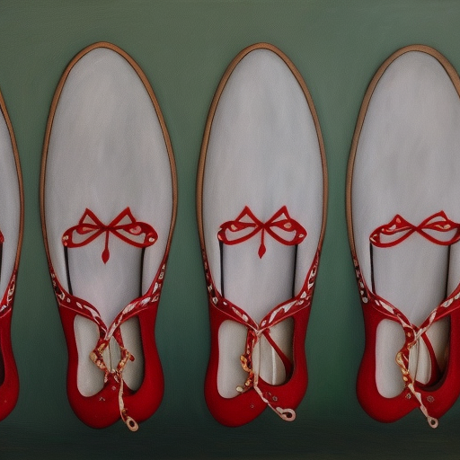 Artistic interpretation of themes and motifs of the movie Red Shoes and the Seven Dwarfs by Hong Sung-ho