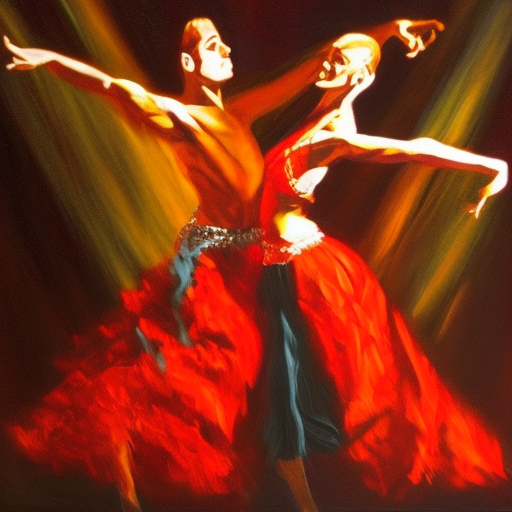 Artistic interpretation of Art & Culture topic - Salsa