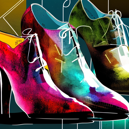 Artistic interpretation of themes and motifs of the book Someone Else's Shoes by Jojo Moyes