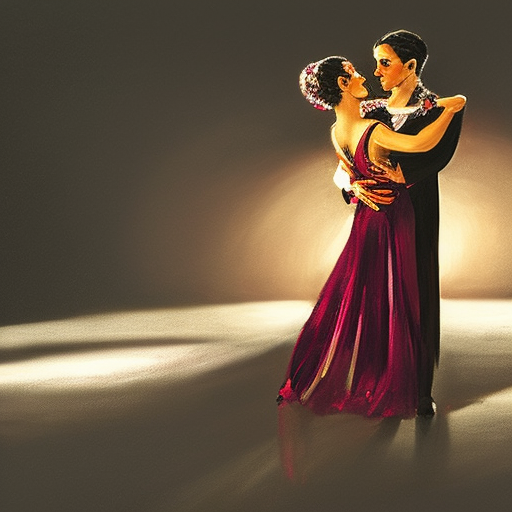 Artistic interpretation of Art & Culture topic - Tango