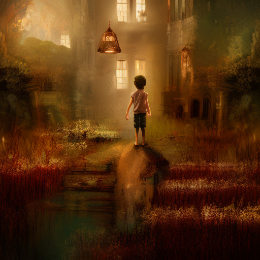 Artistic interpretation of themes and motifs of the book The Boy Next Door by Meg Cabot