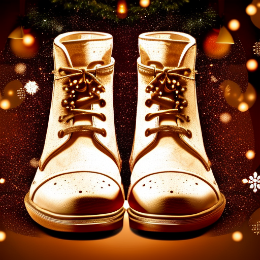 Artistic interpretation of themes and motifs of the book The Christmas Shoes by Donna VanLiere