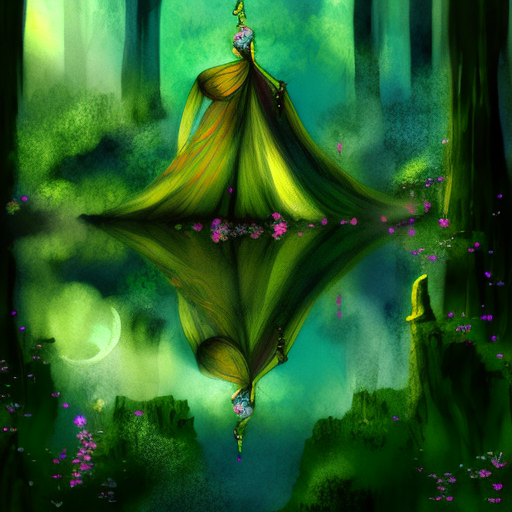 Artistic interpretation of themes and motifs of the book The Frog Princess by E.D. Baker