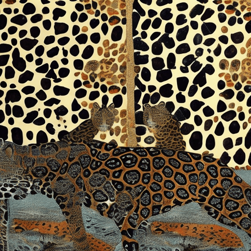 Artistic interpretation of themes and motifs of the movie The Leopard by Luchino Visconti