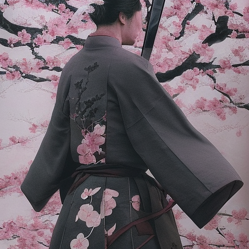 Artistic interpretation of themes and motifs of the movie The Twilight Samurai by Yoji Yamada