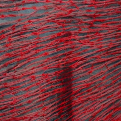 Artistic interpretation of themes and motifs of the movie Three Colors: Red by Krzysztof Kieślowski