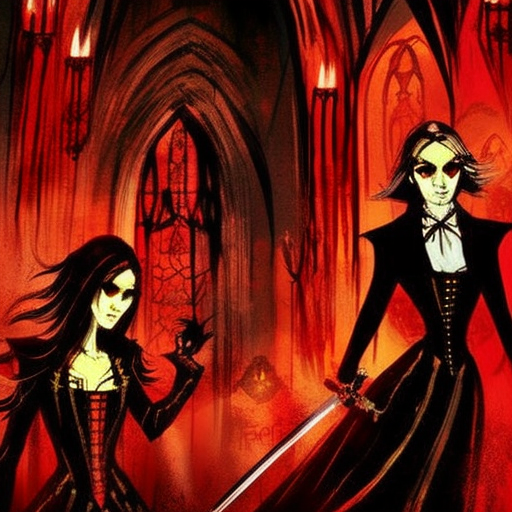Artistic interpretation of themes and motifs of the book Vampire Academy Collection by Richelle Mead