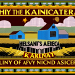 Artistic interpretation of themes and motifs of the book What's the Matter with Kansas? How Conservatives Won the Heart of America by Thomas Frank