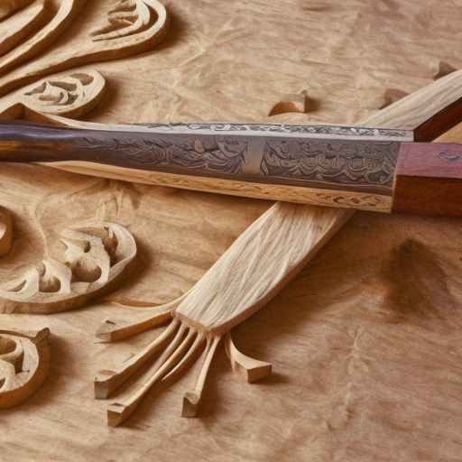 Artistic interpretation of Art & Culture topic - Wood Carving